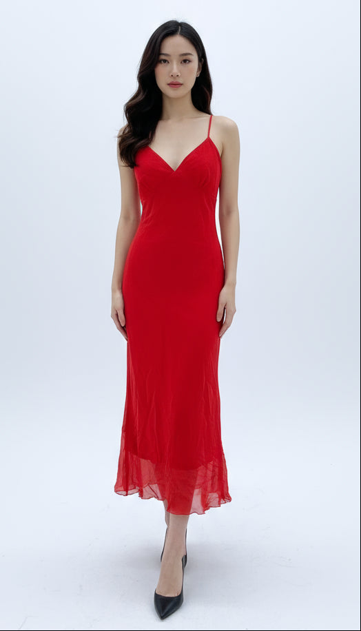 Red Maxi Dress