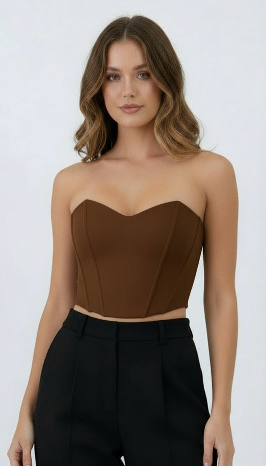 Brown Corset