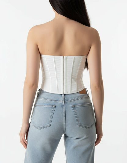 White Bandage Corset