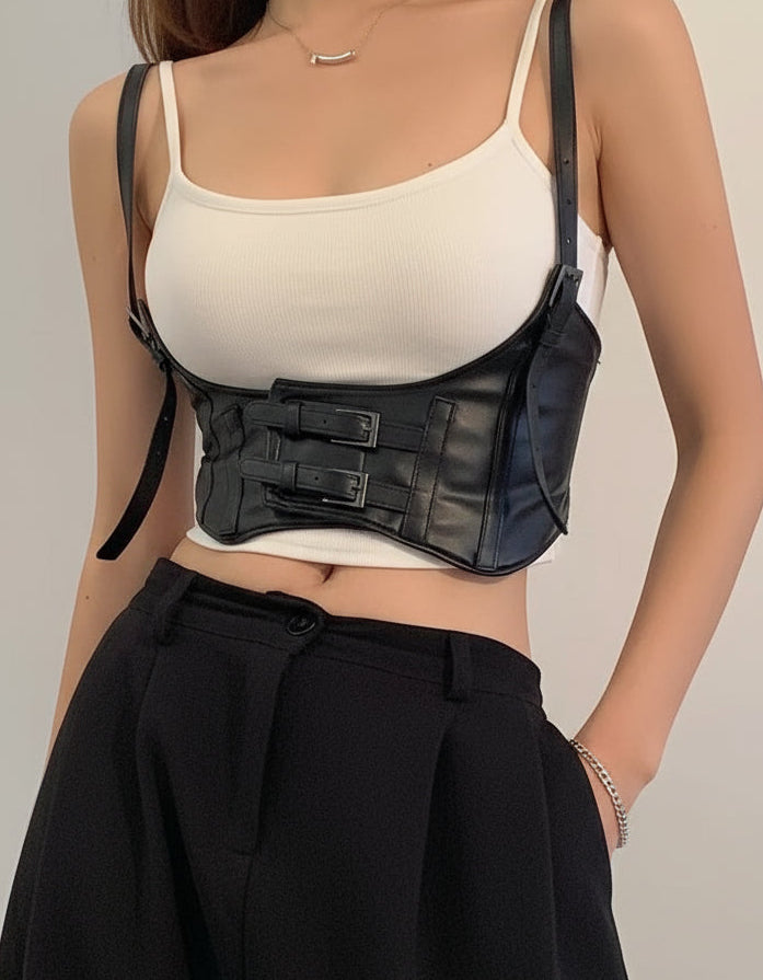 Black Corset Belt
