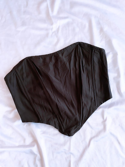 Pretty Little Thing Black Corset