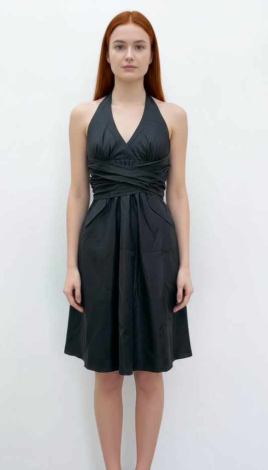 Black Halter Dress