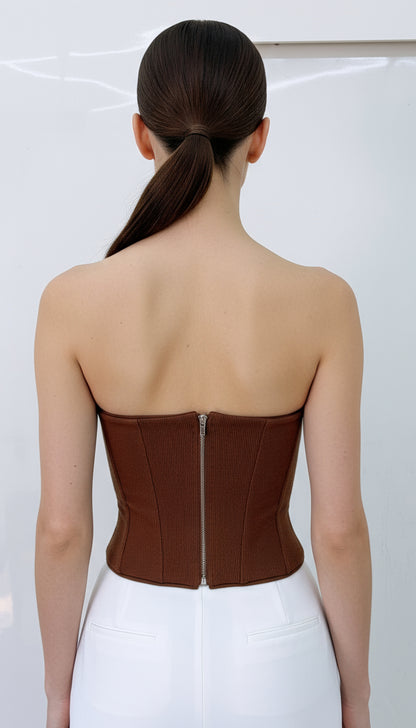 Brown Corset