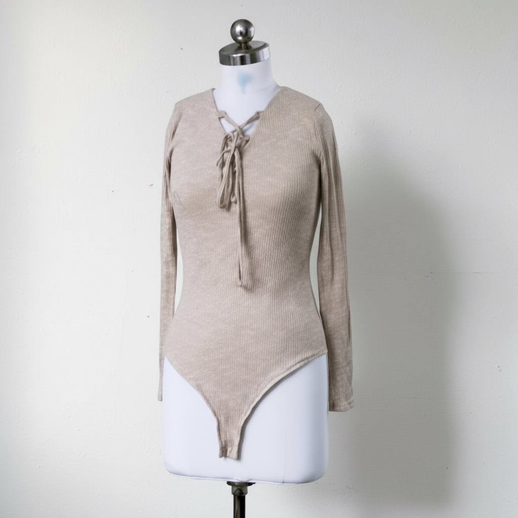 Ribbed Bodysuit