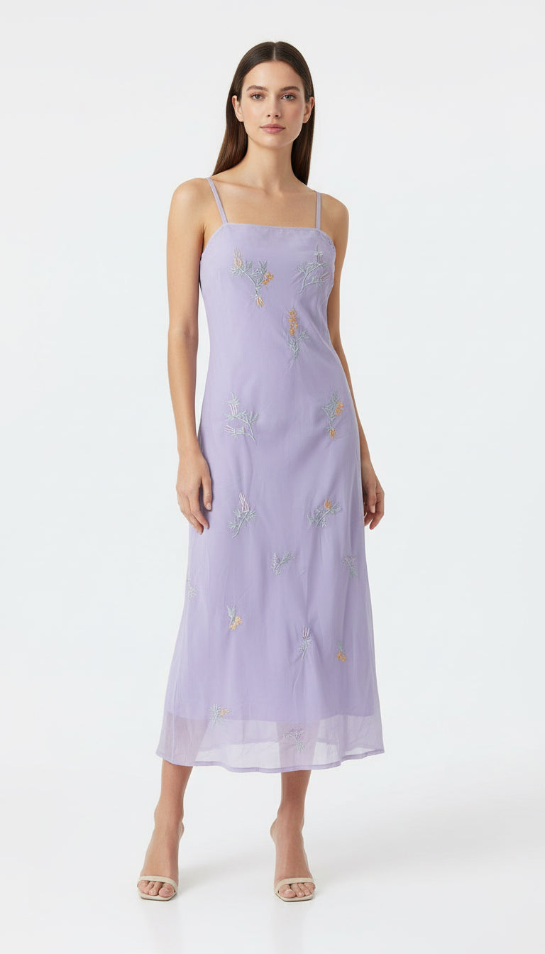 Lilac Slip Dress