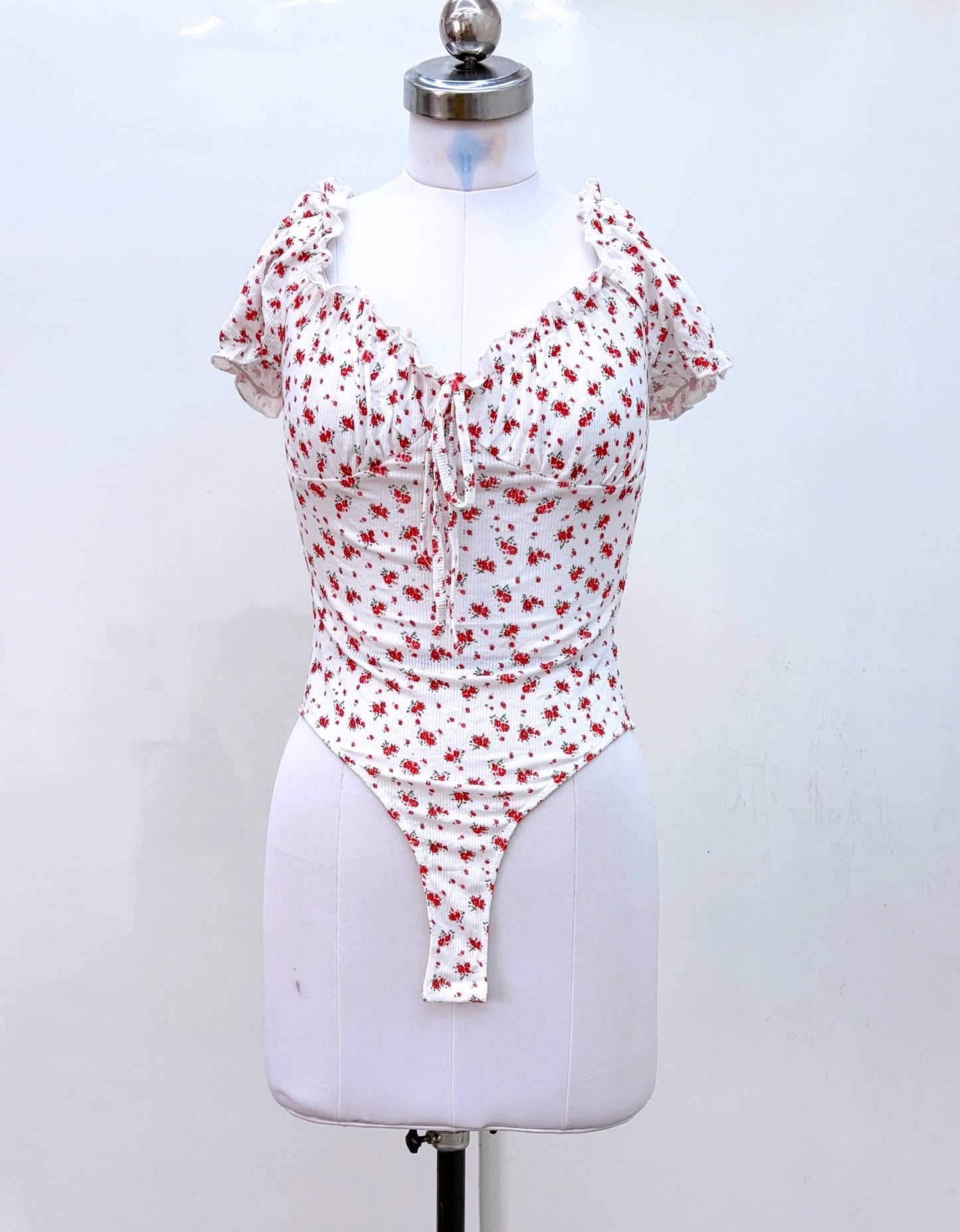 Floral Frilled Bodysuit