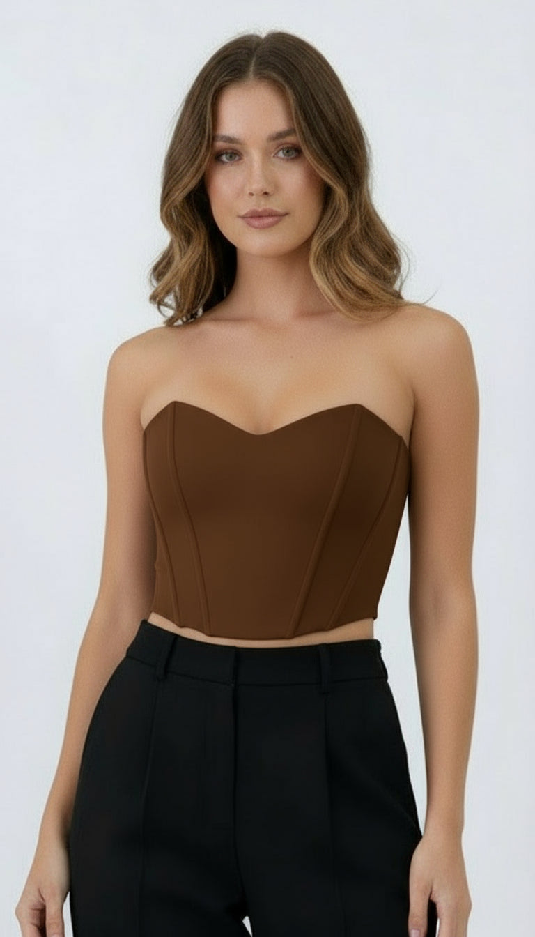 Brown Corset
