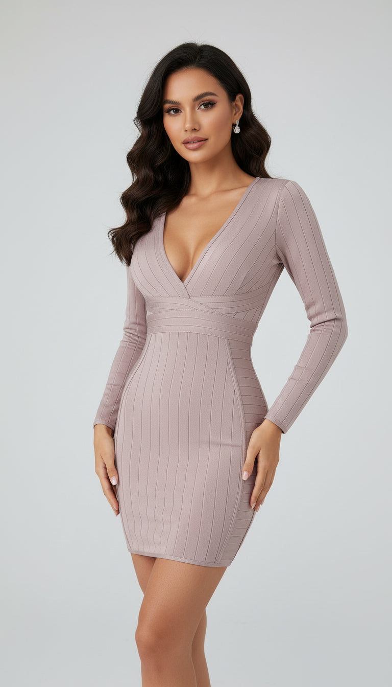 Pink Bandage  Dress