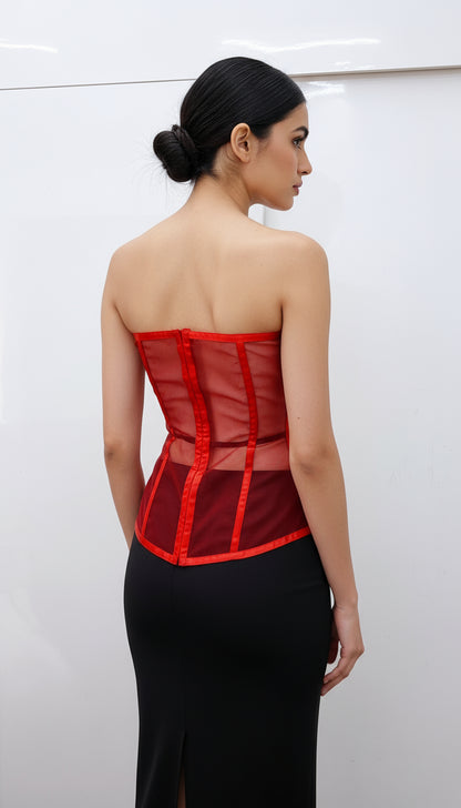 Red Luxe Corset