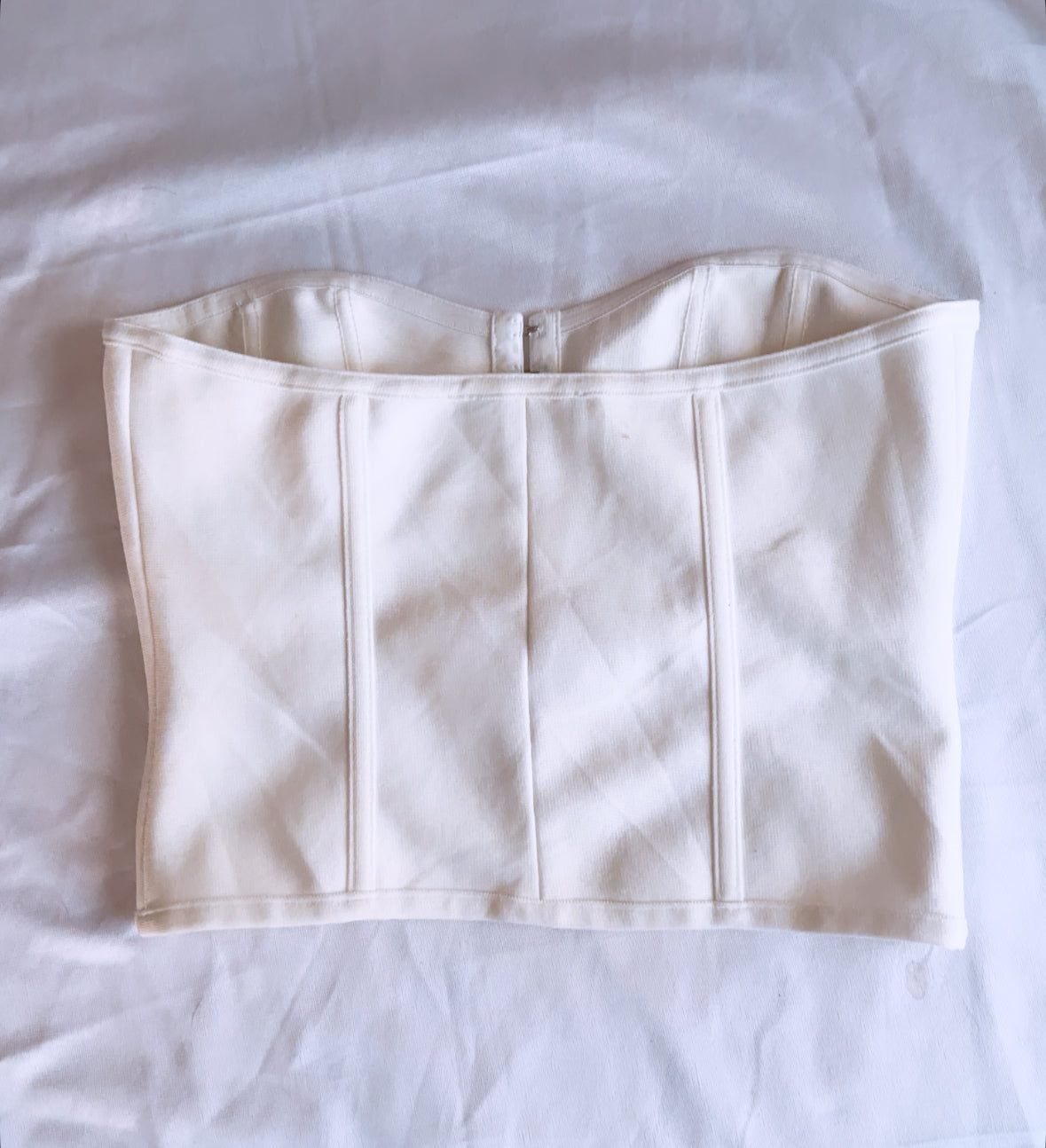 Pretty Little Thing White Corset