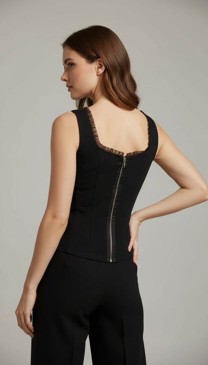 Black Hook Corset