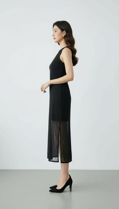 Black Sheer Dress (Cover Up)