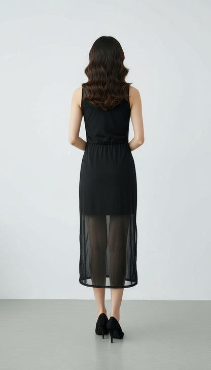 Black Sheer Dress (Cover Up)