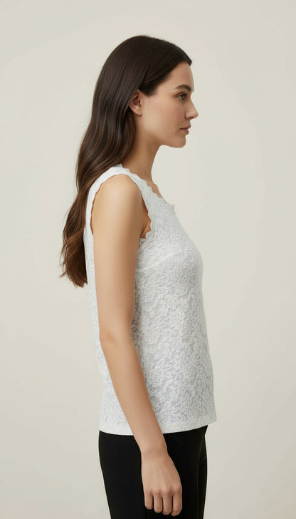 White Lace Top